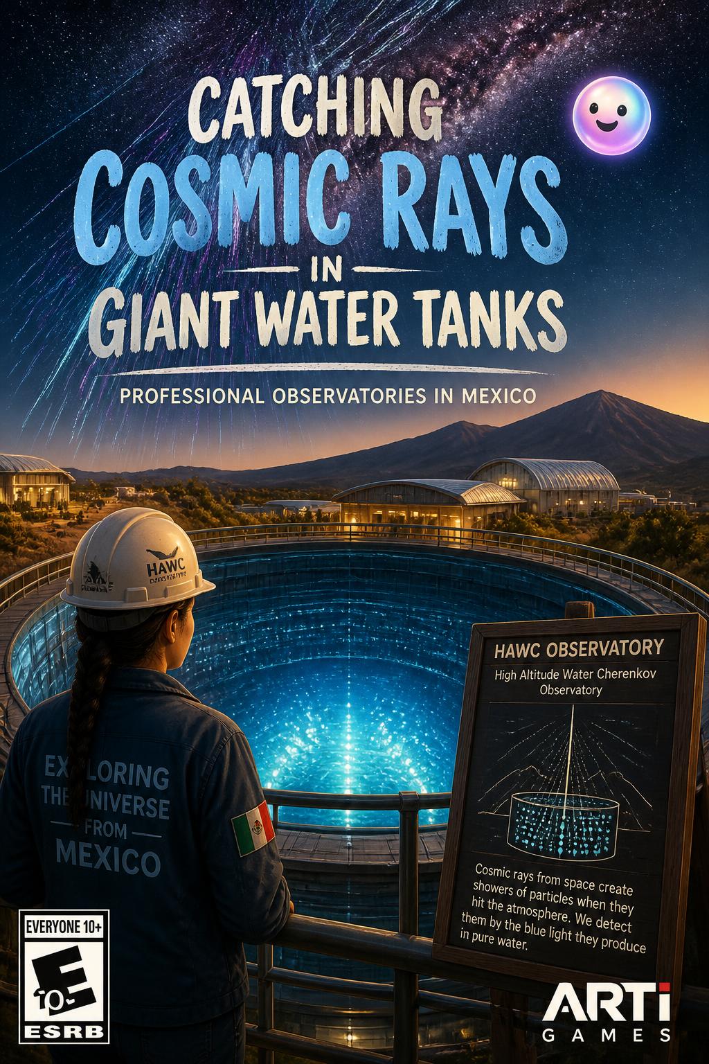 Catching cosmic rays in giant water tanks