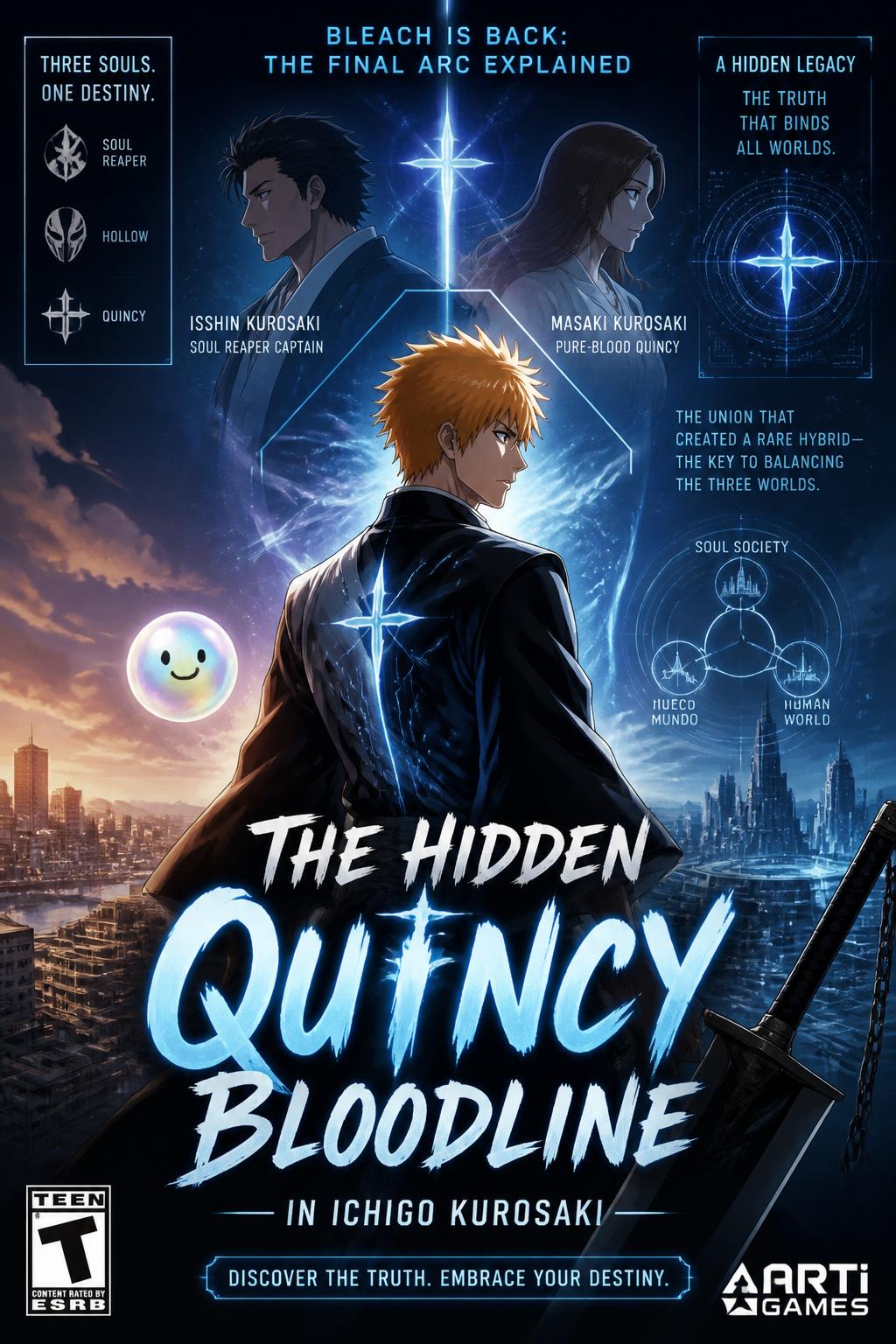 The hidden Quincy bloodline in Ichigo Kurosaki