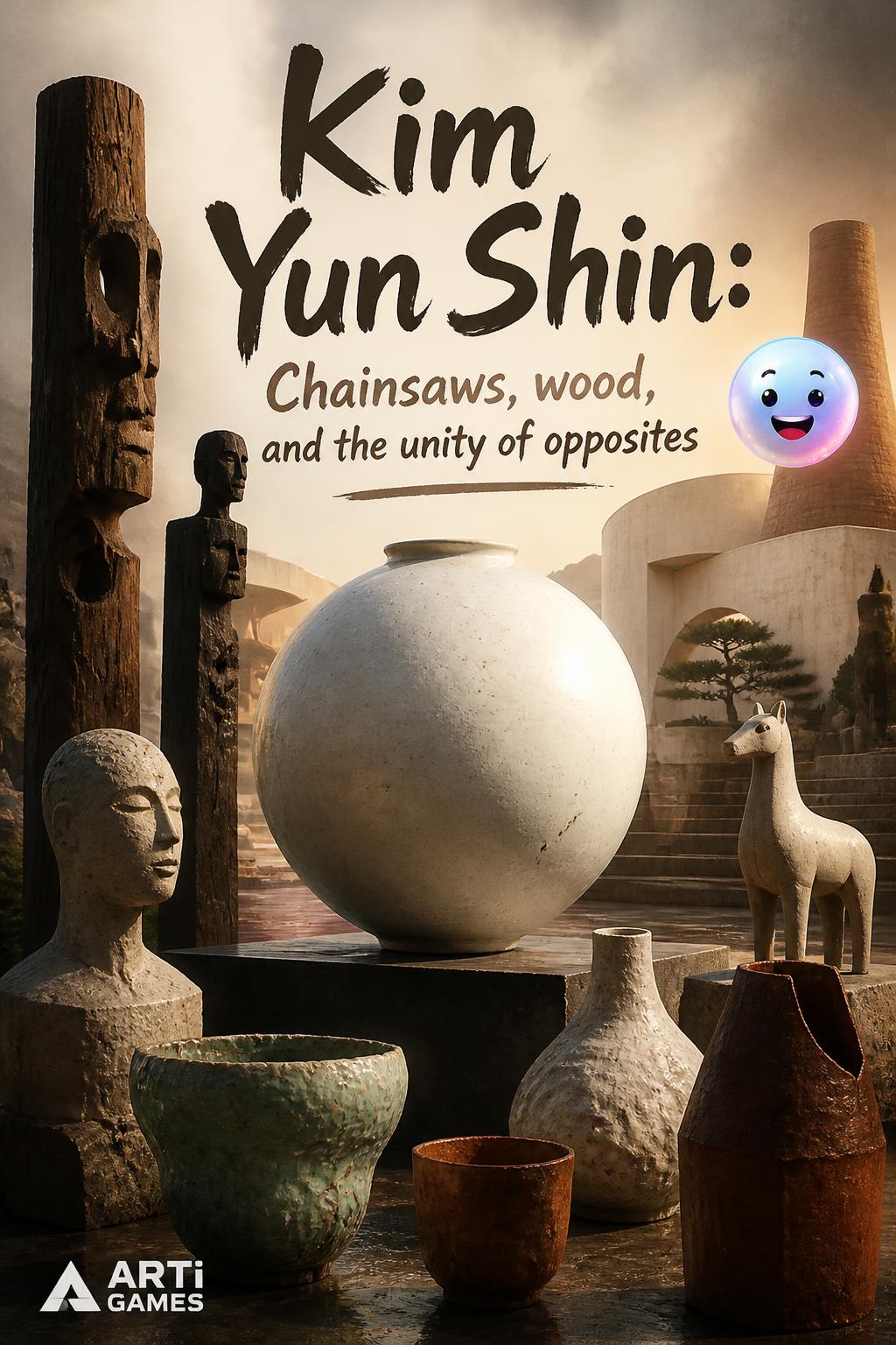 Kim Yun Shin: Chainsaws, wood, and the unity of opposites