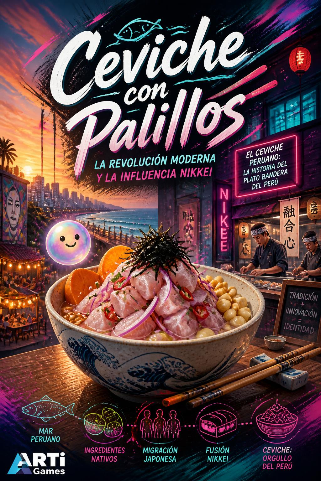Ceviche con Palillos