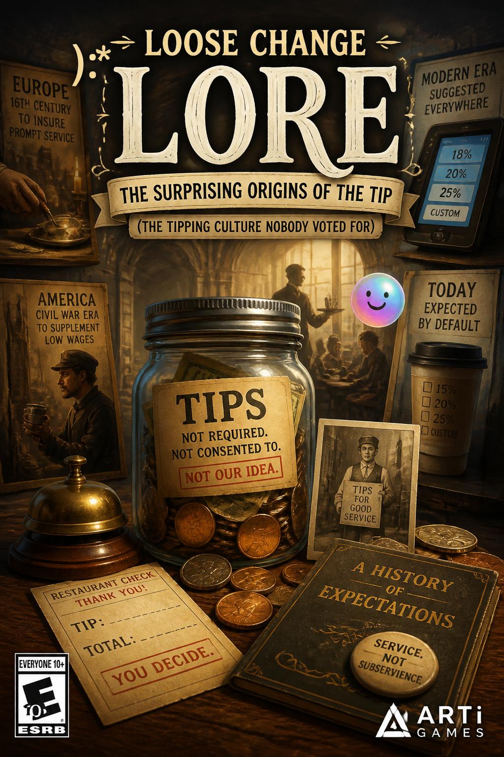 ):* Loose Change Lore.
    *   *Idea 10 (Direct but