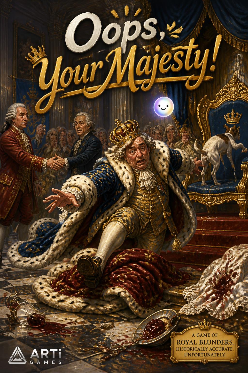 Oops, Your Majesty!