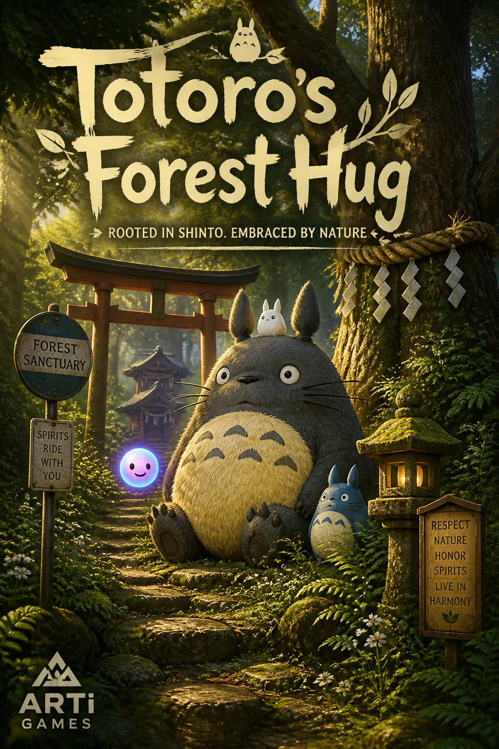 Totoro's Forest Hug