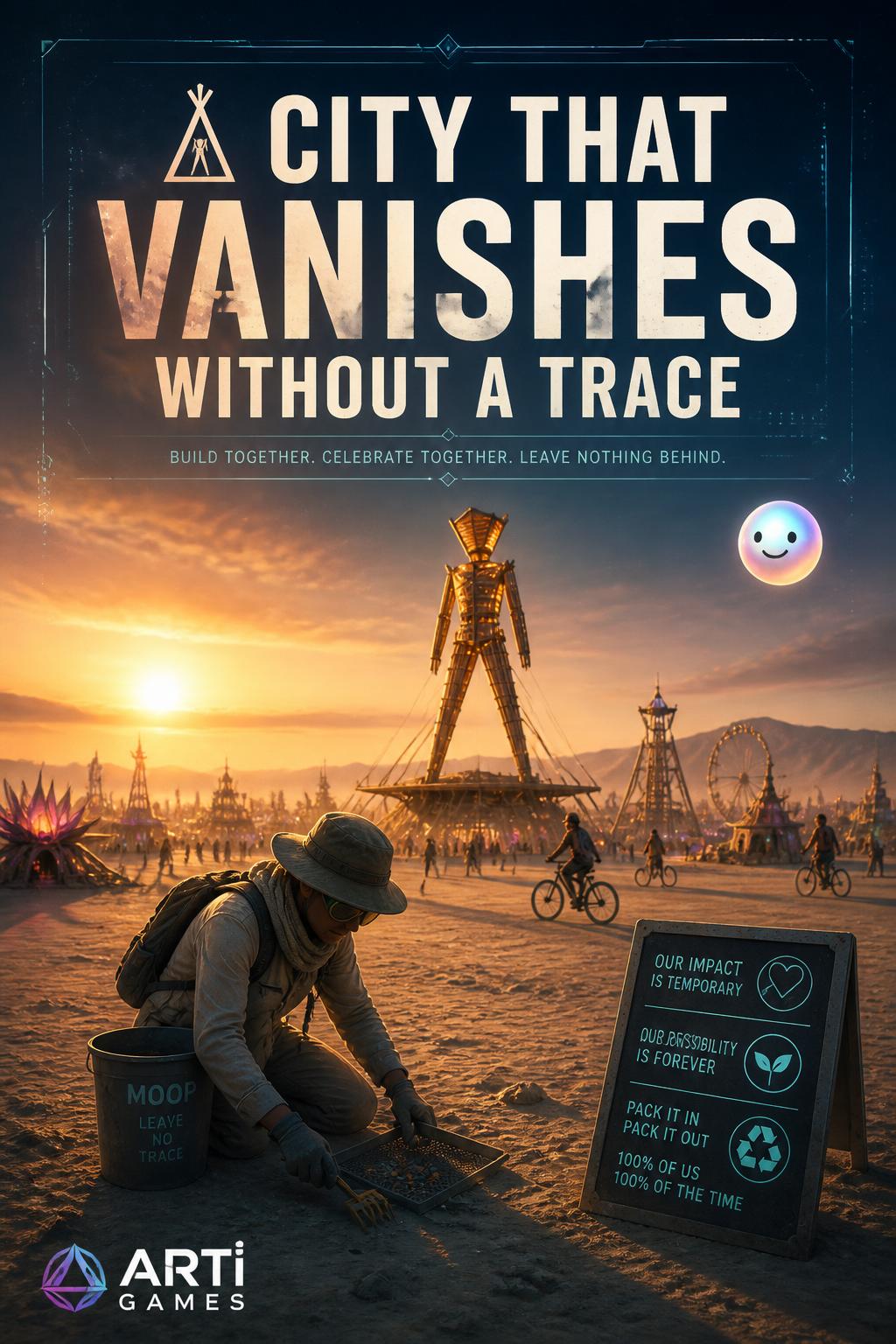 A city that vanishes without a trace