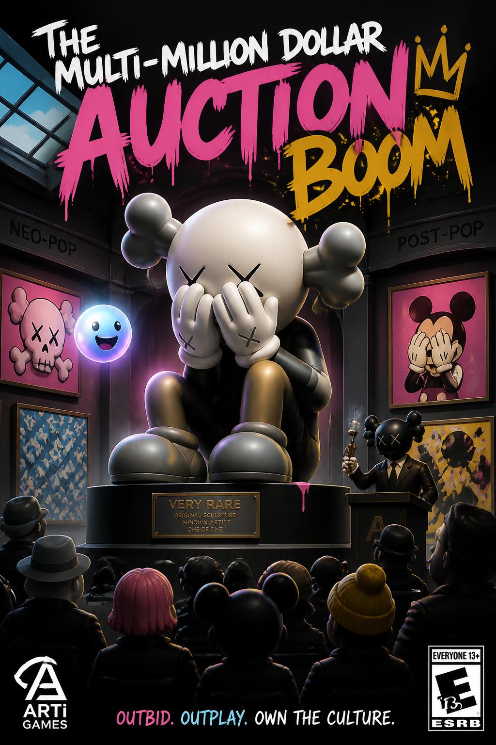 The multi-million dollar auction boom