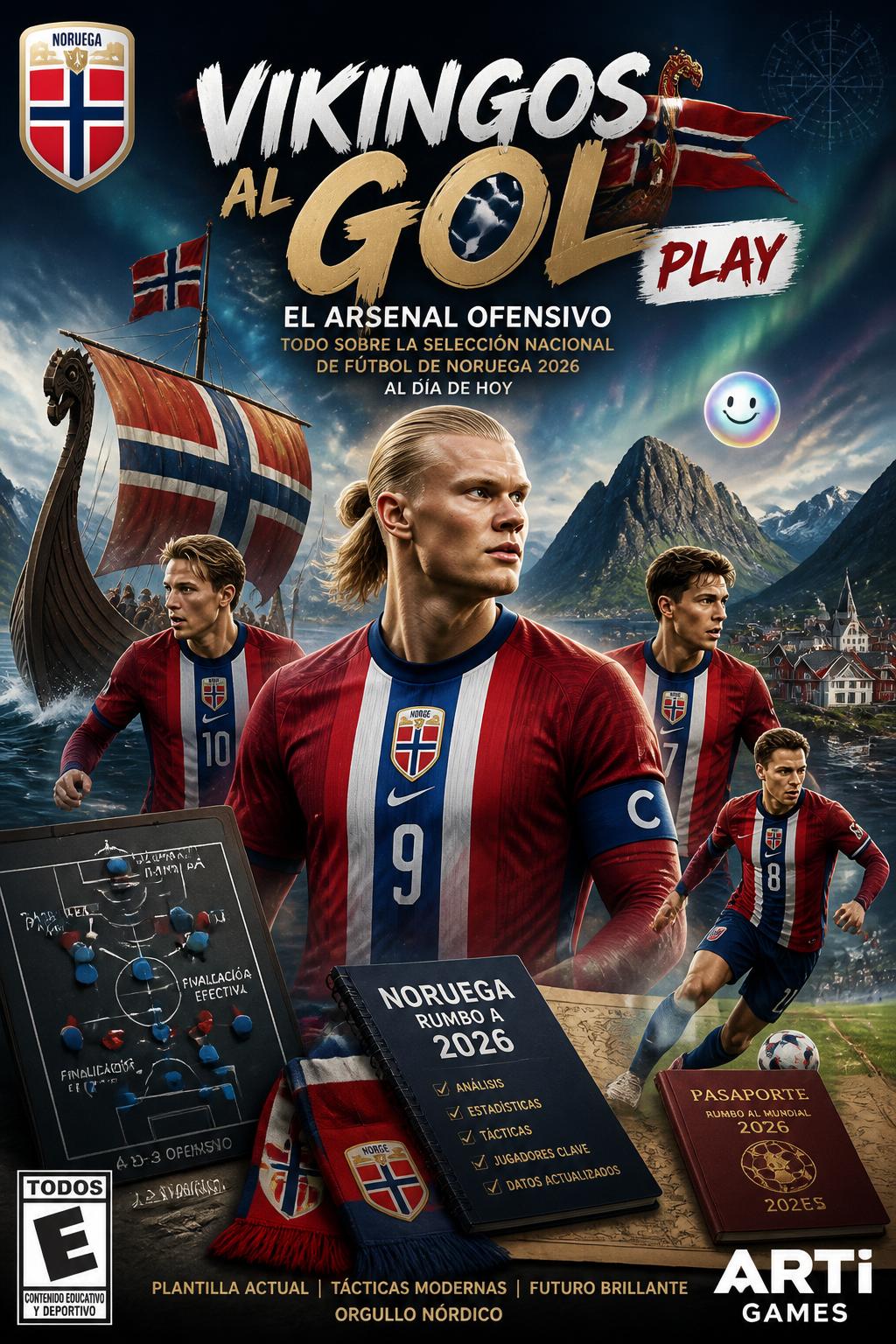 3 words, nice)
    *   *Vikingos al Gol* (Play
