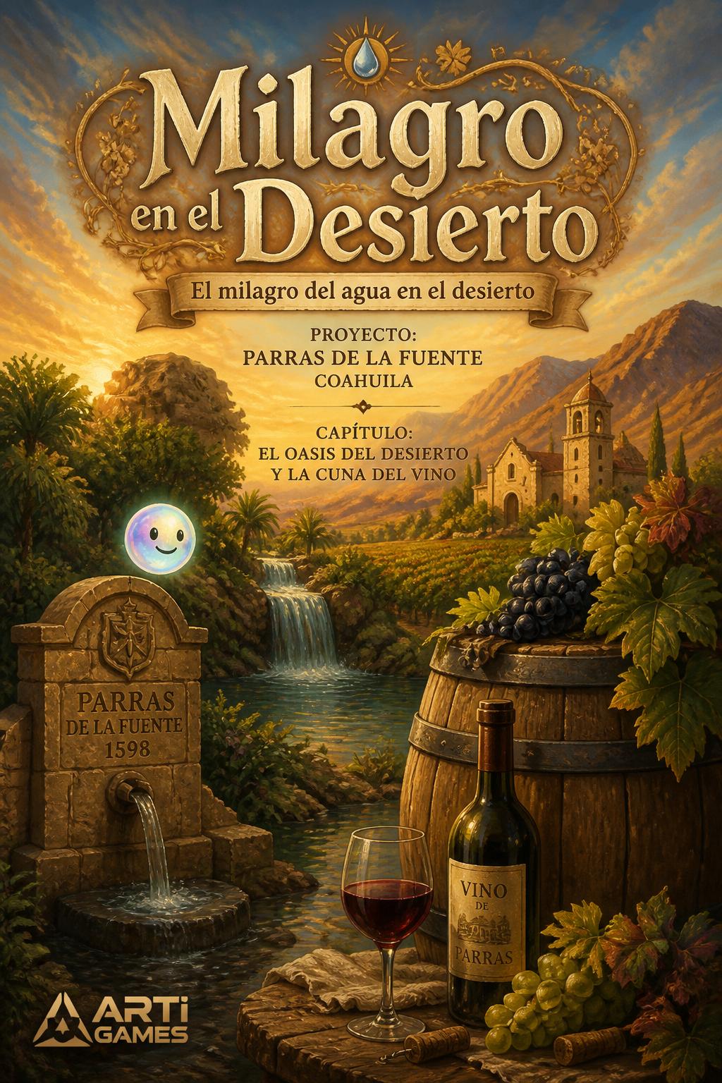 El milagro del agua en el desierto