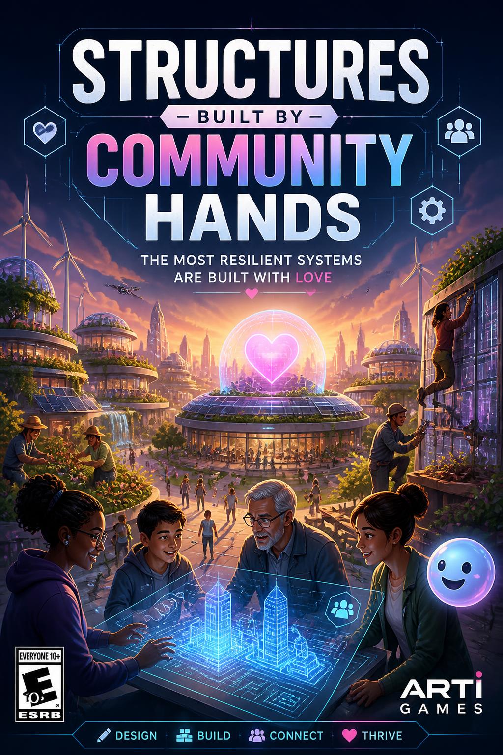 Structures built by community hands
