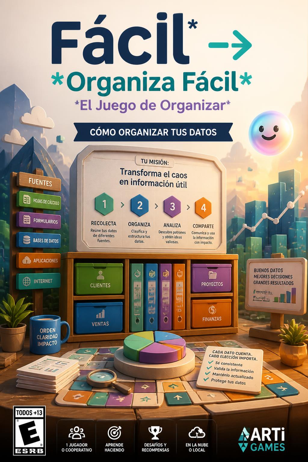 Fácil* -> *Organiza Fácil*
    *   *El Juego de Organizar*