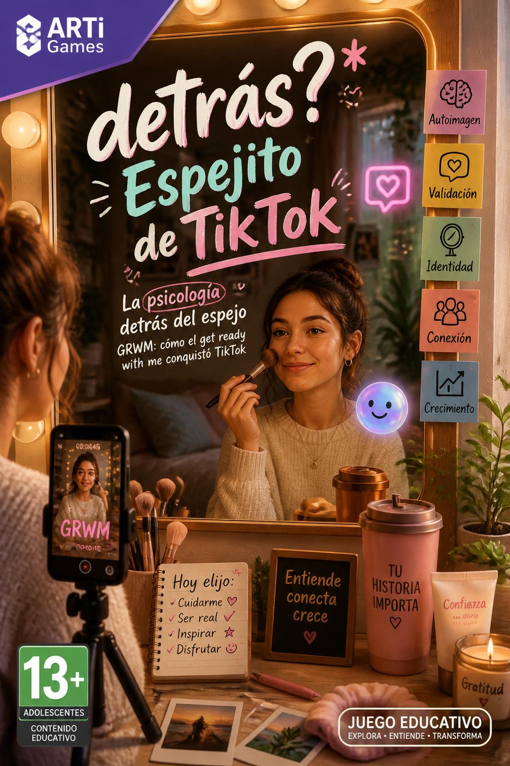 detrás?* (Who is behind?)
    *   *Espejito de TikTok*