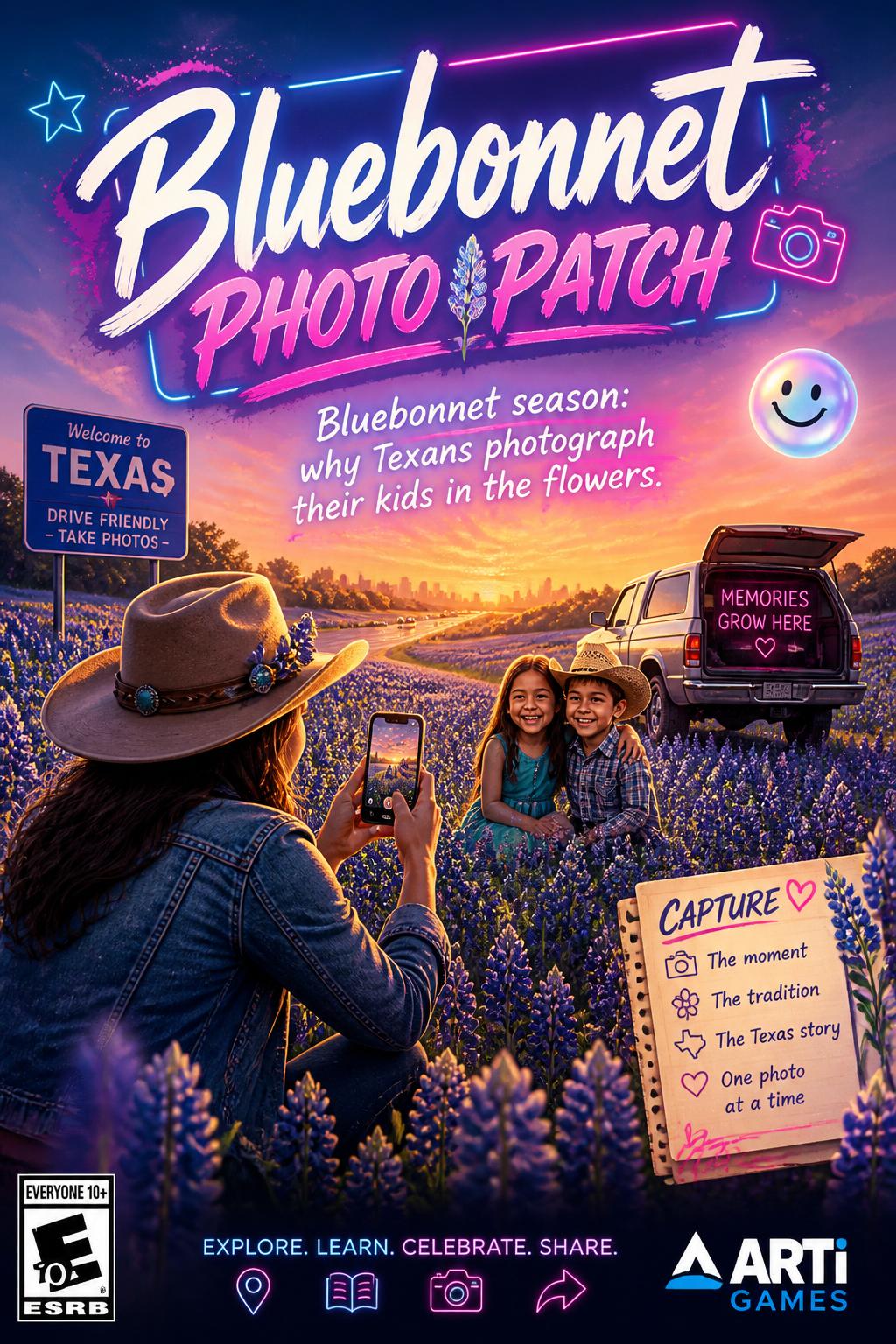 Bluebonnet Photo Patch
