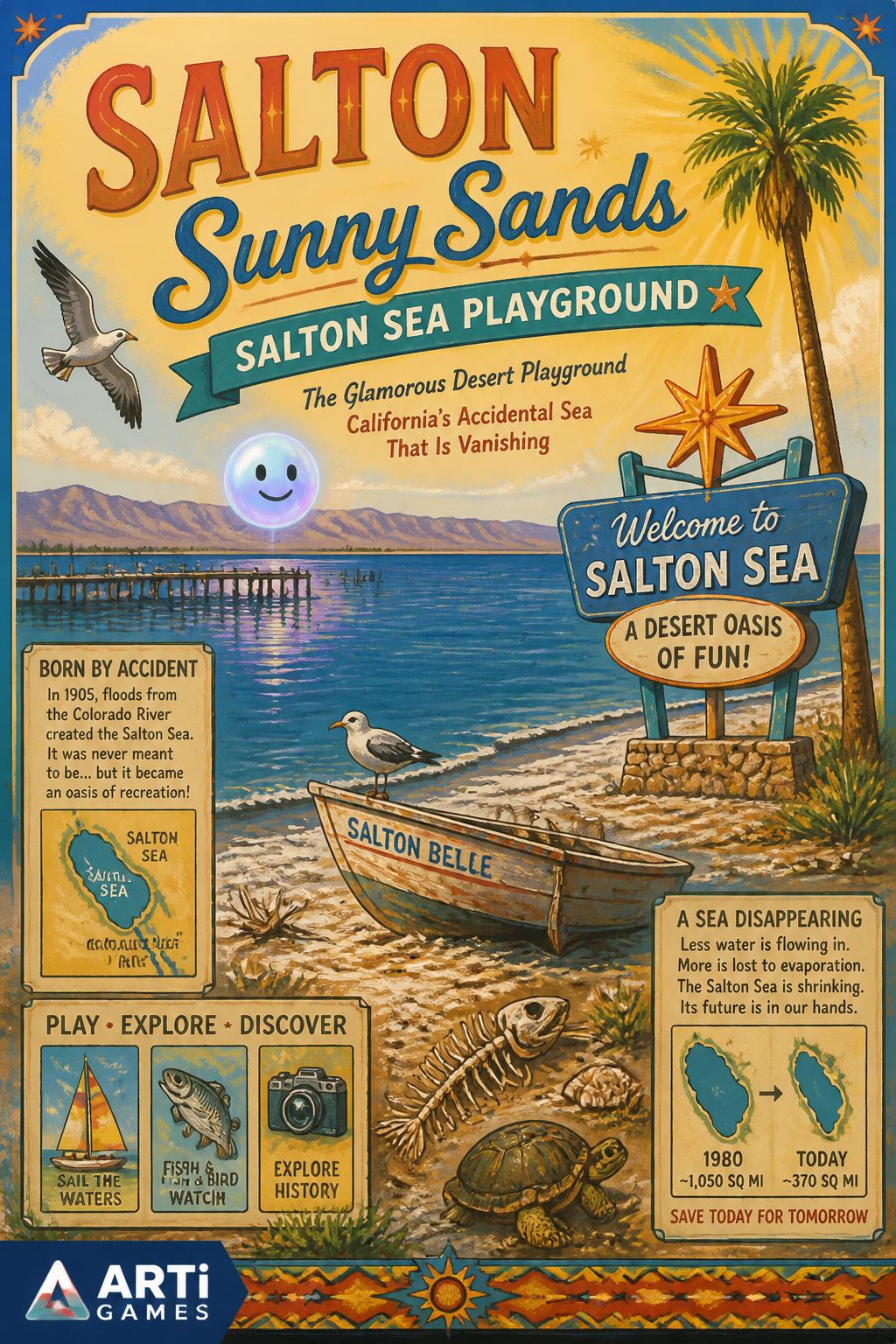 Salton Sunny Sands
    *   Salton Sea Playground (