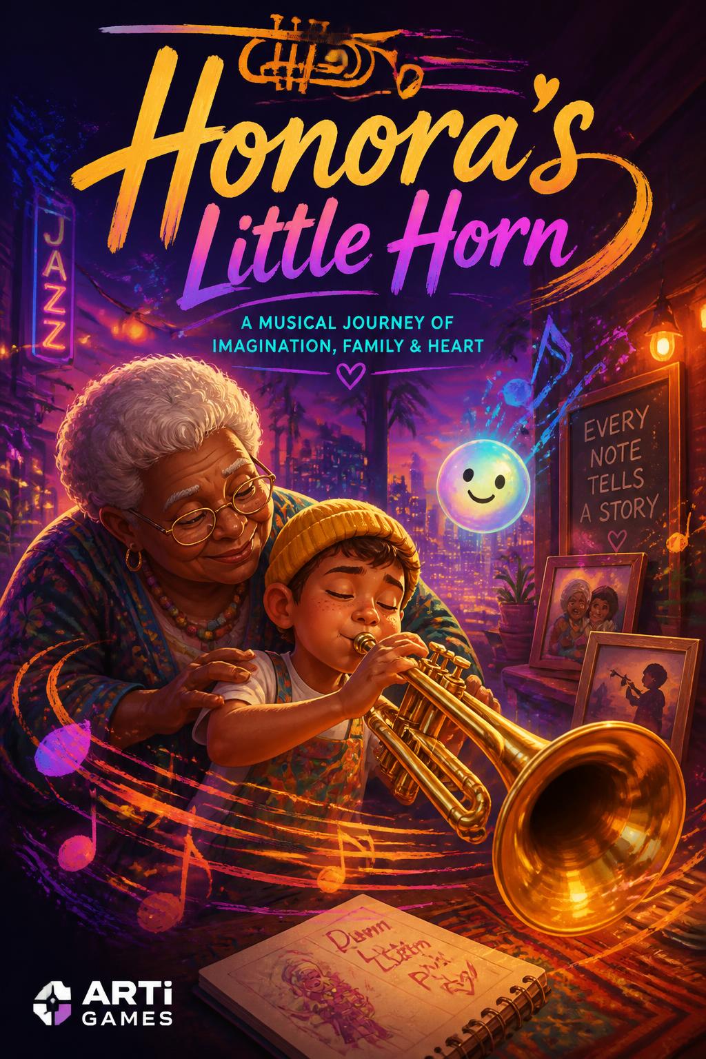 Honora's Little Horn
    *   *Idea 2: Playful/Inviting