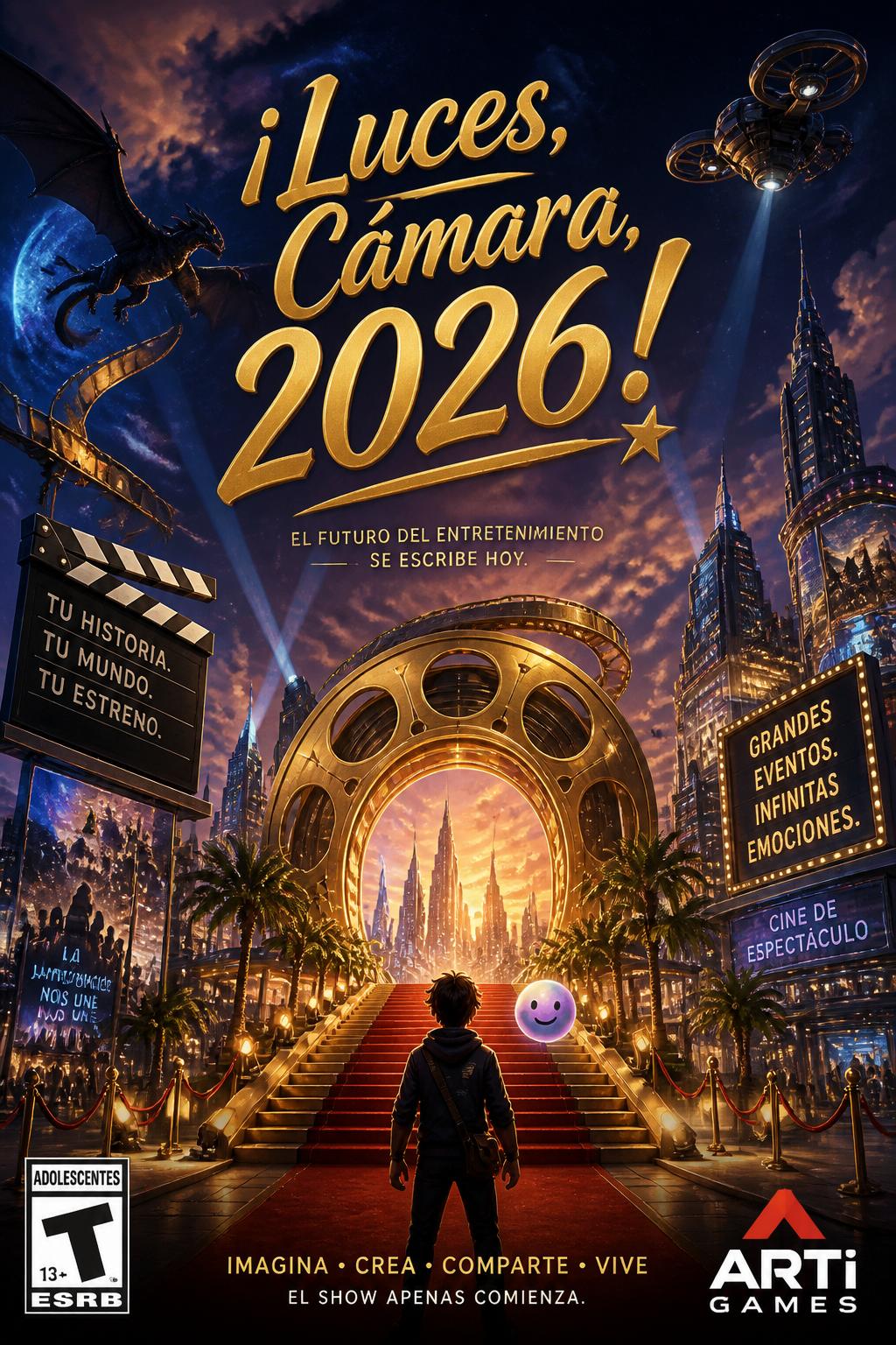¡Luces, Cámara, 2026!