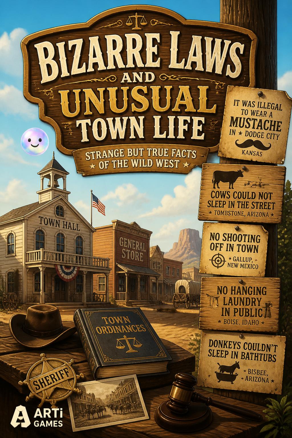 Bizarre laws and unusual town life