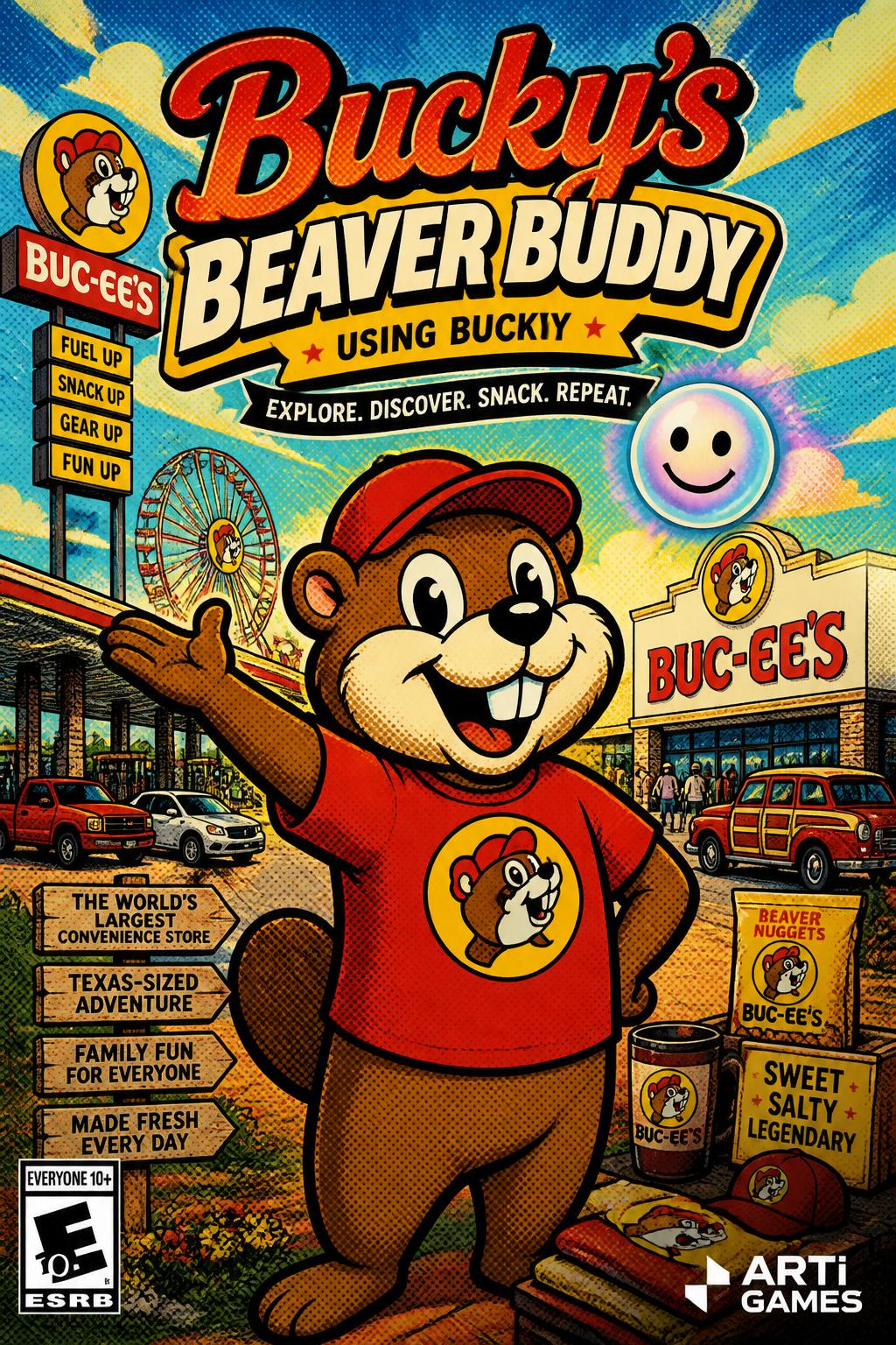 ish):*
        *   Bucky's Beaver Buddy (using Bucky