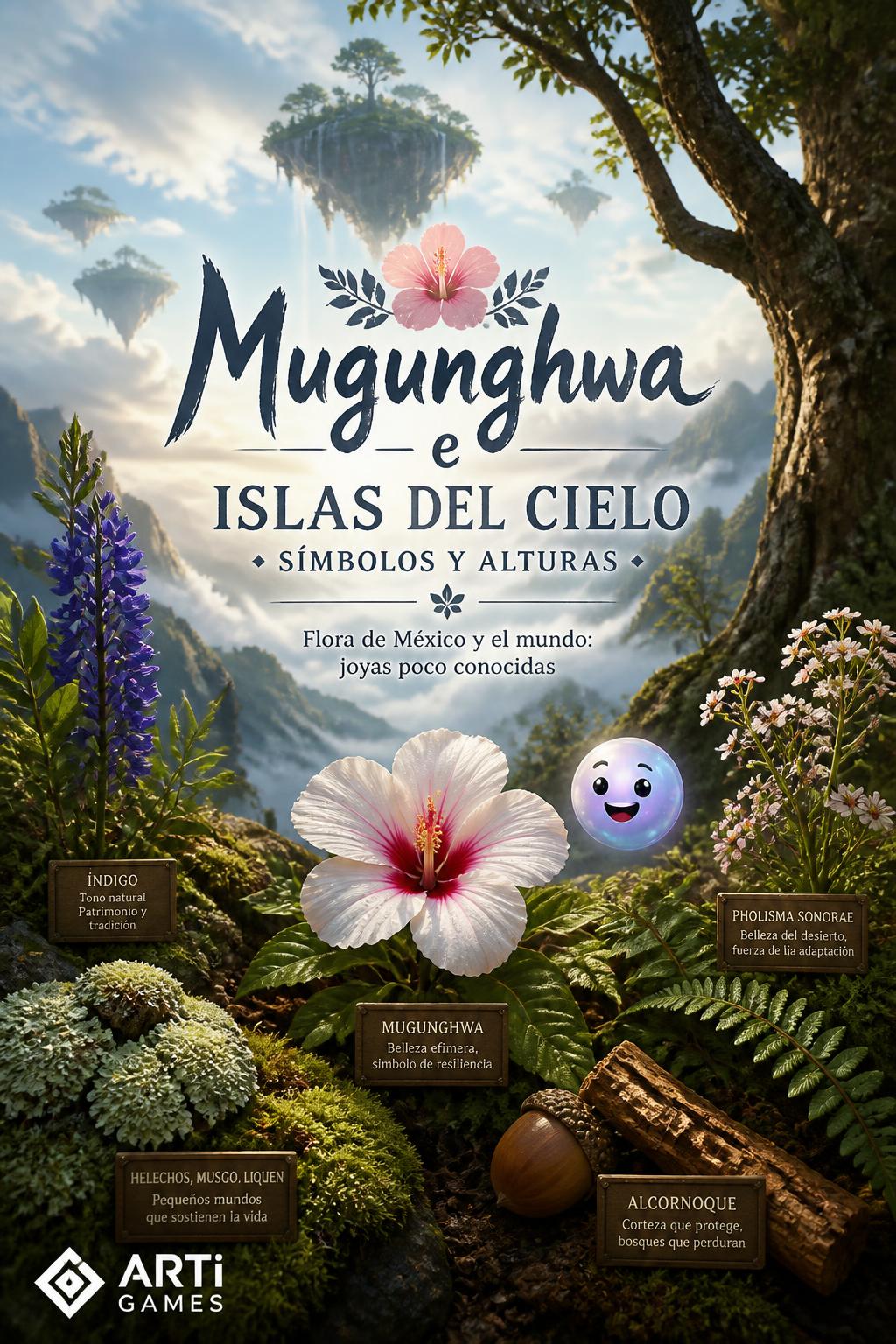 Mugunghwa e islas del cielo: símbolos y alturas