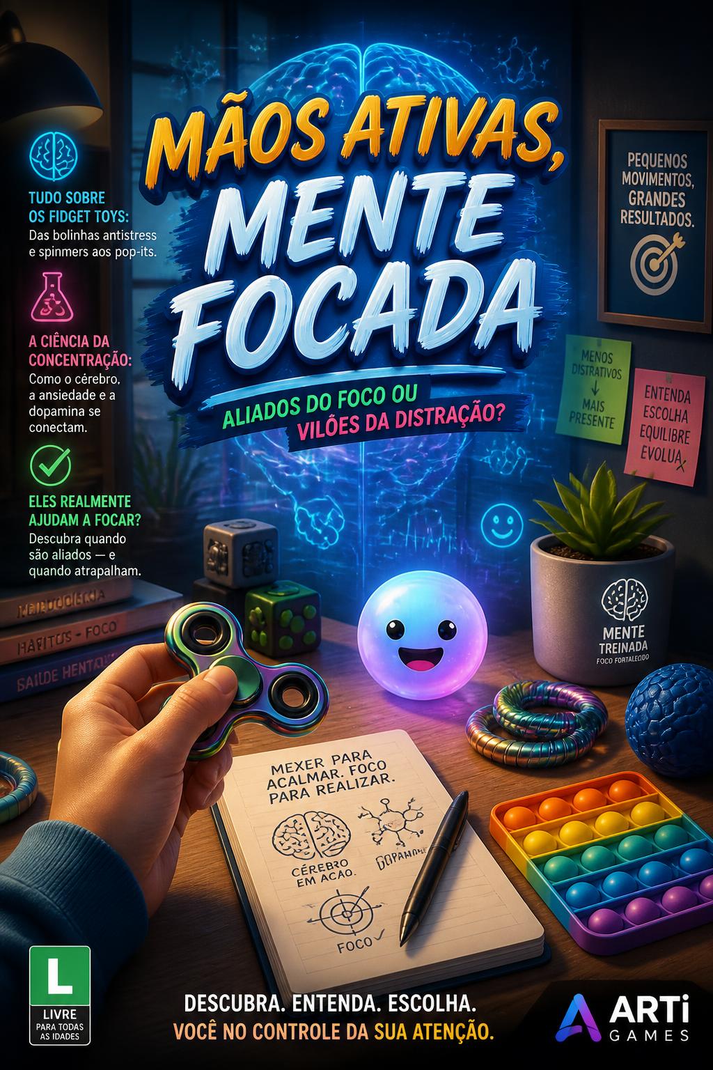 Mãos Ativas, Mente Focada