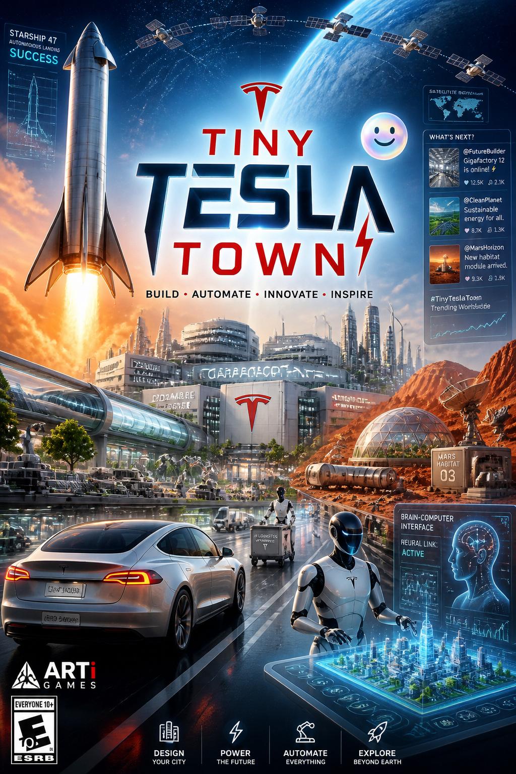 Tiny Tesla Town