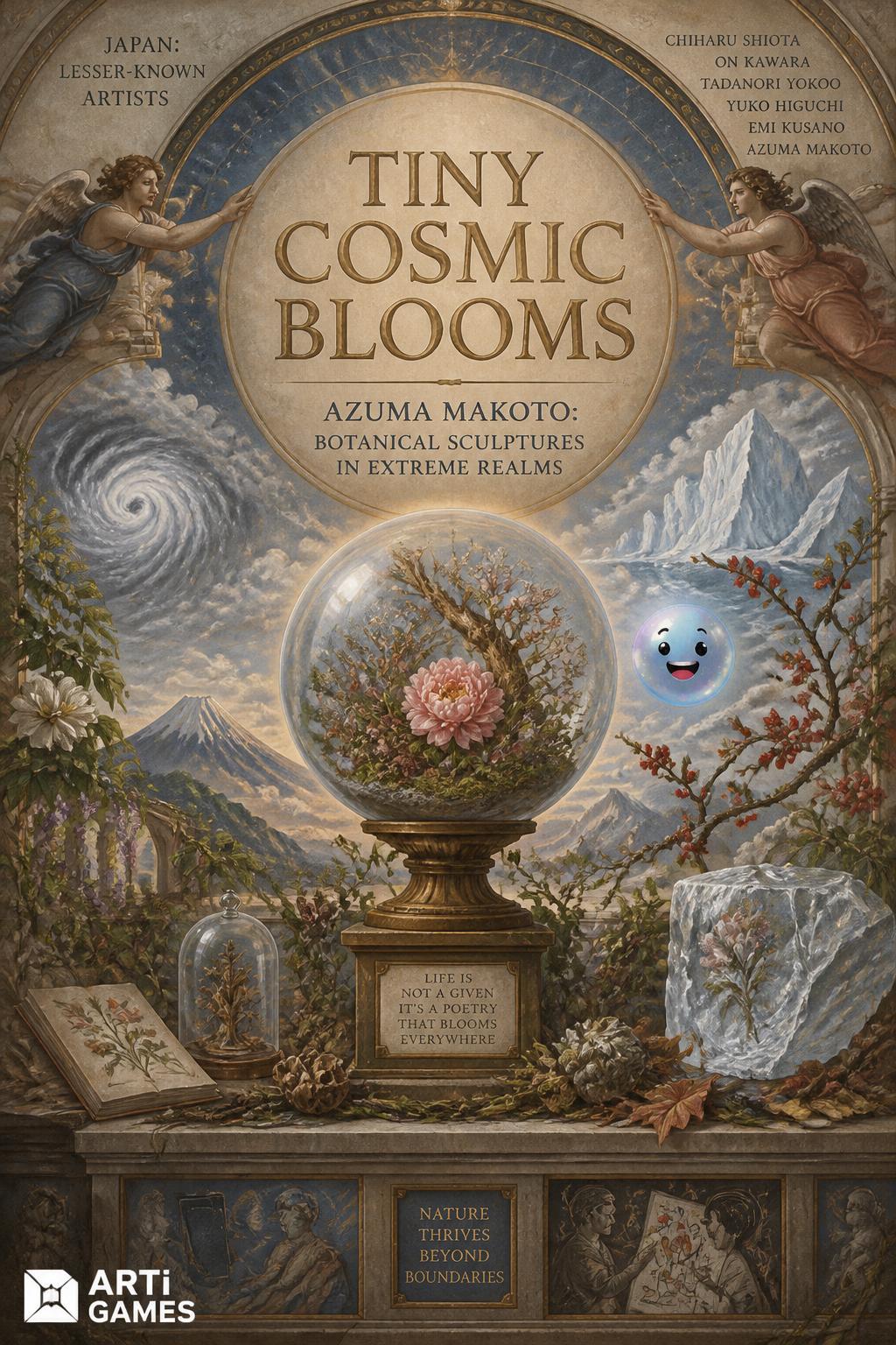 Tiny Cosmic Blooms