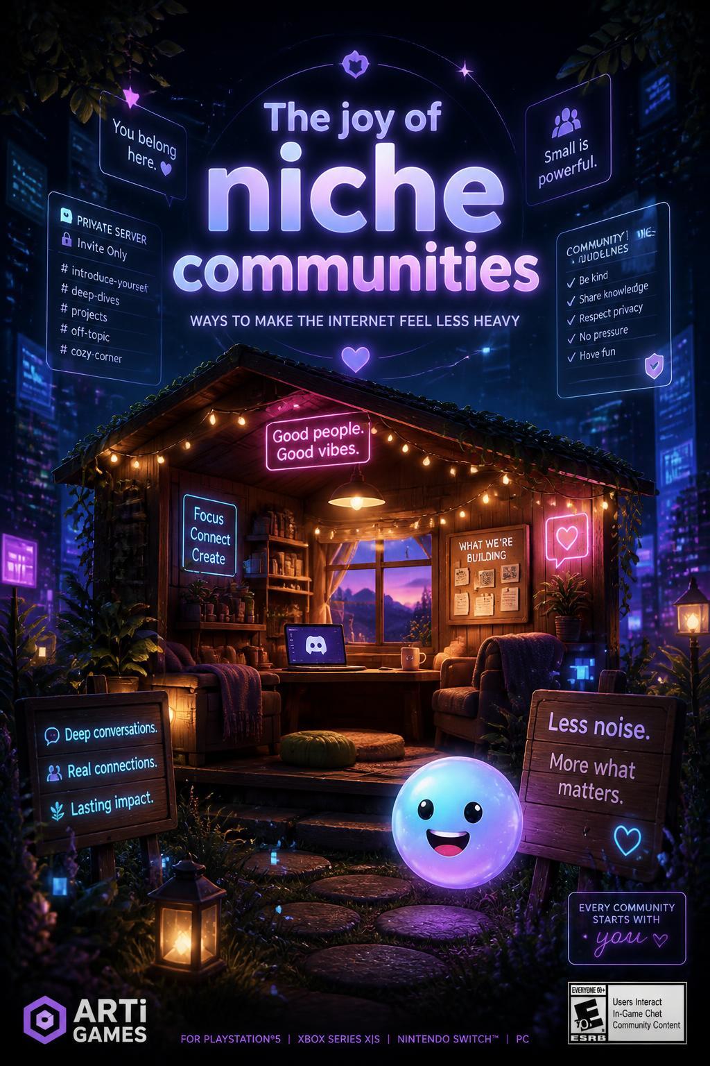 The joy of niche communities