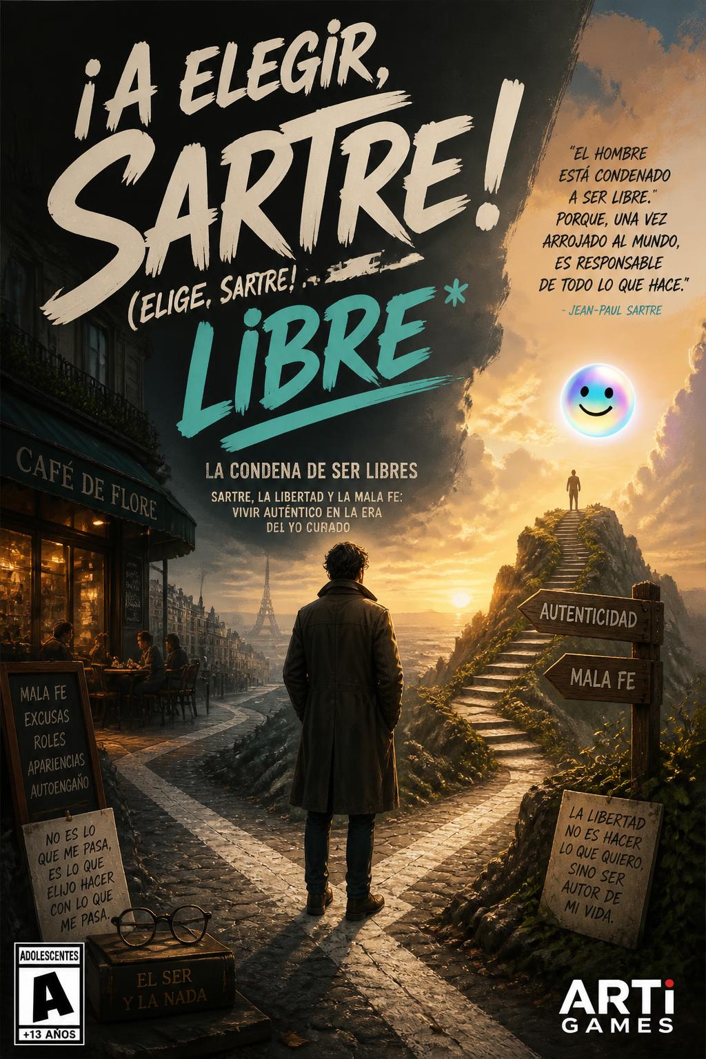 ¡A Elegir, Sartre! (Choose, Sartre!)
* Libre