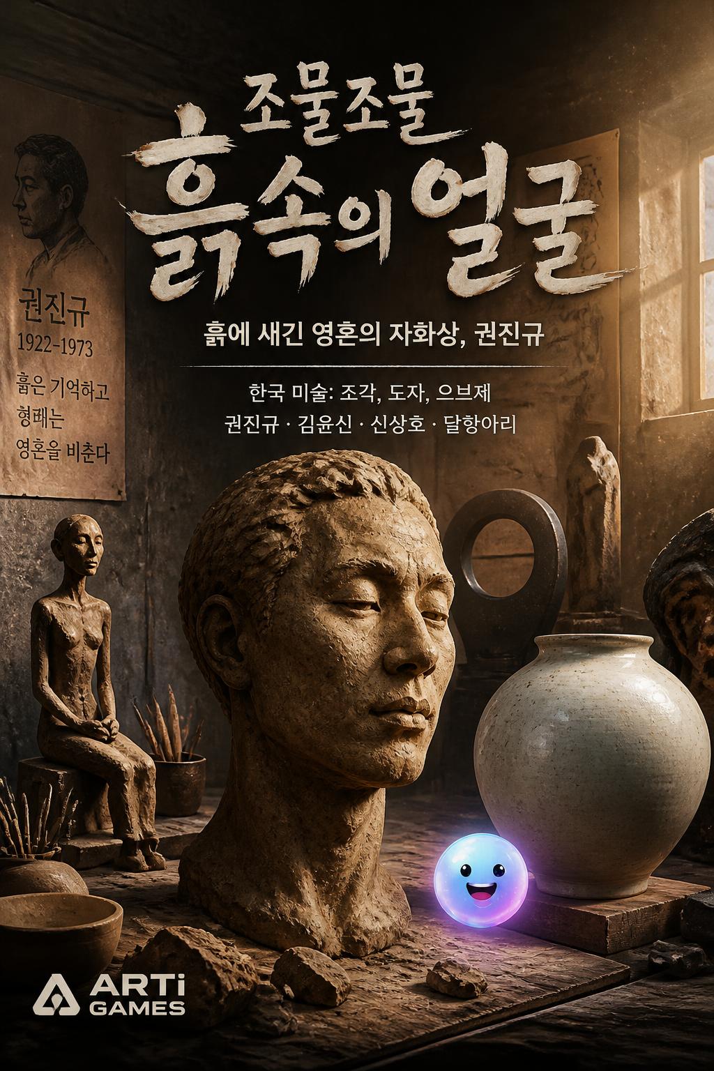 조물조물 흙속의 얼굴