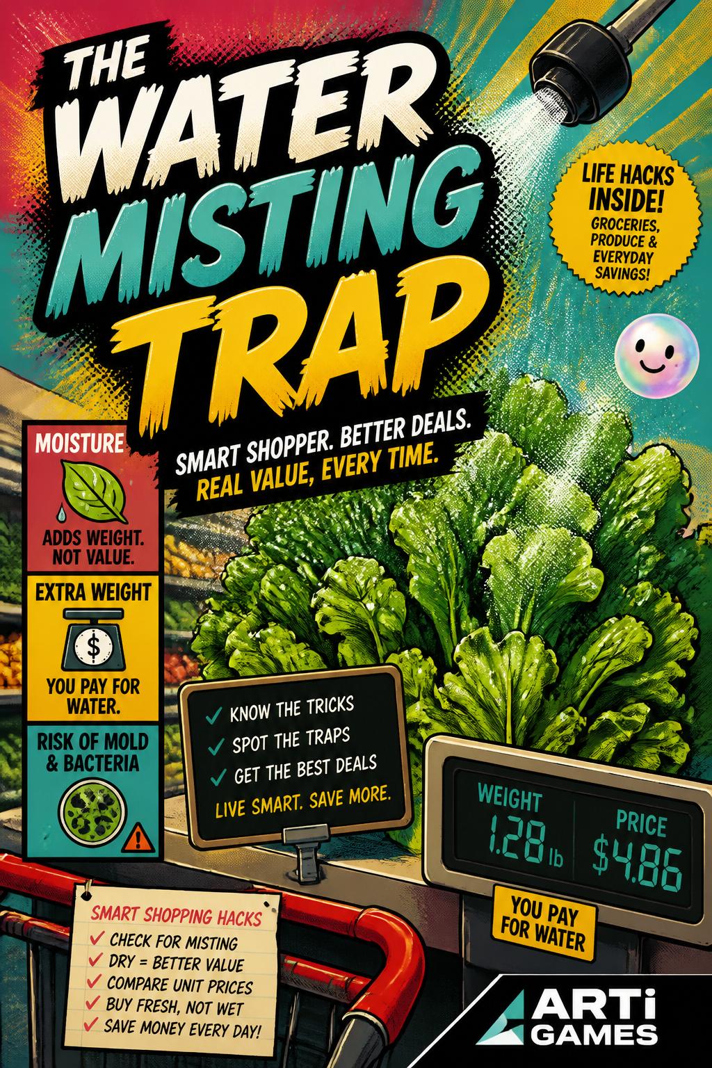 The water misting trap