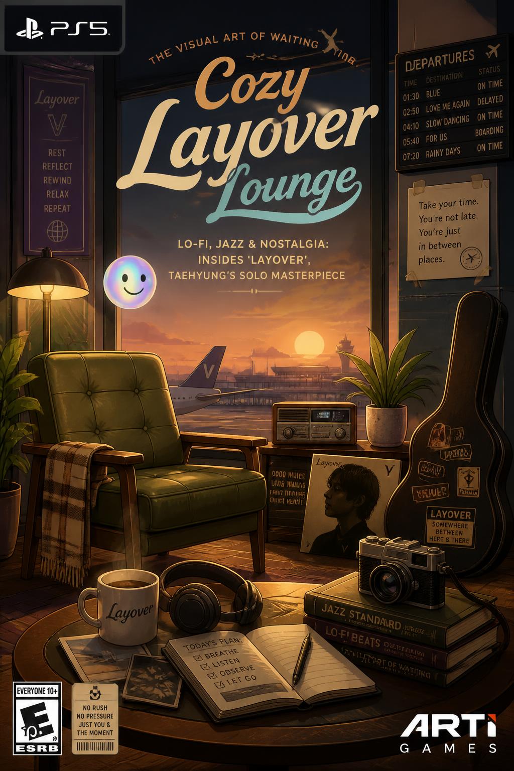 Cozy Layover Lounge