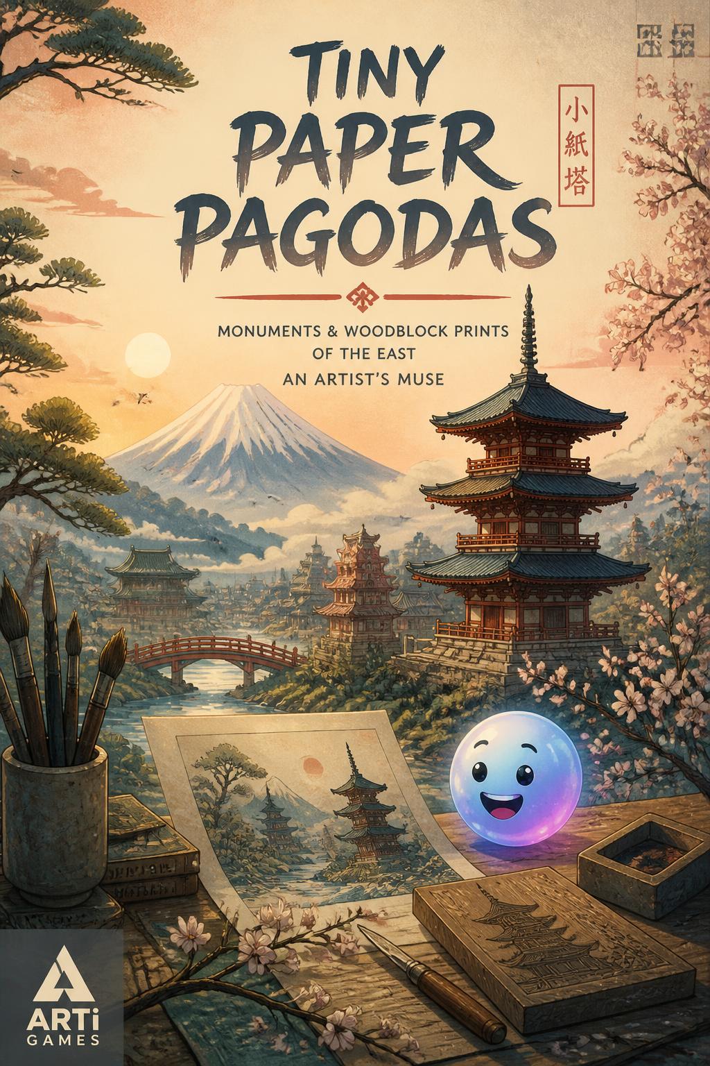 Tiny Paper Pagodas