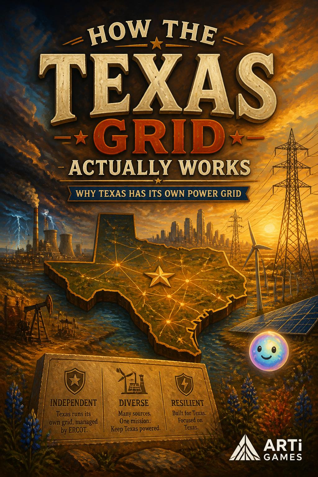 How the Texas grid actually works