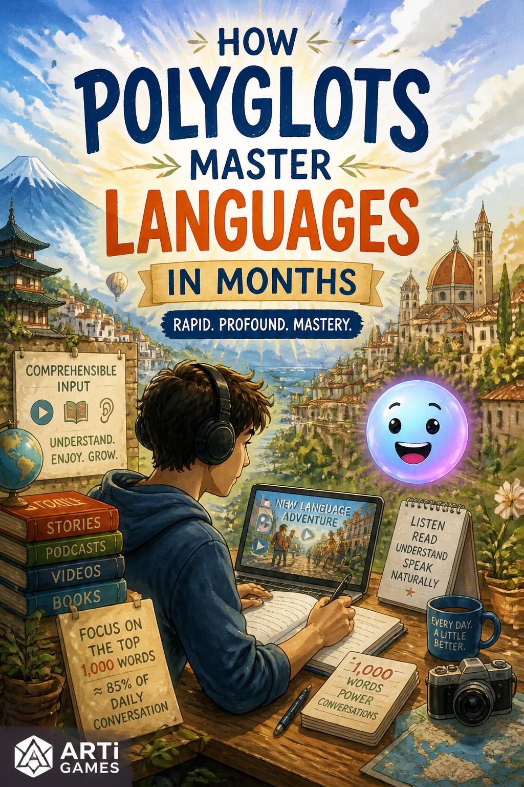 How polyglots master languages in months
