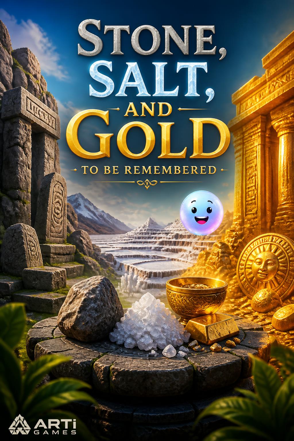 Stone, salt, and gold