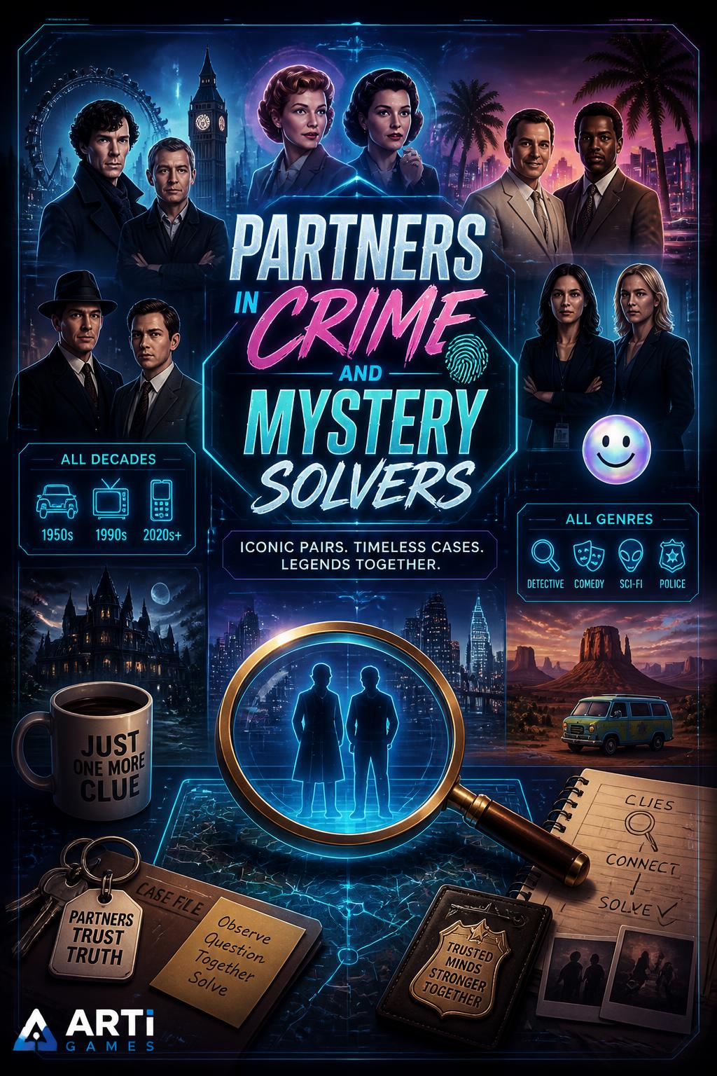 Partners in crime and mystery solvers
