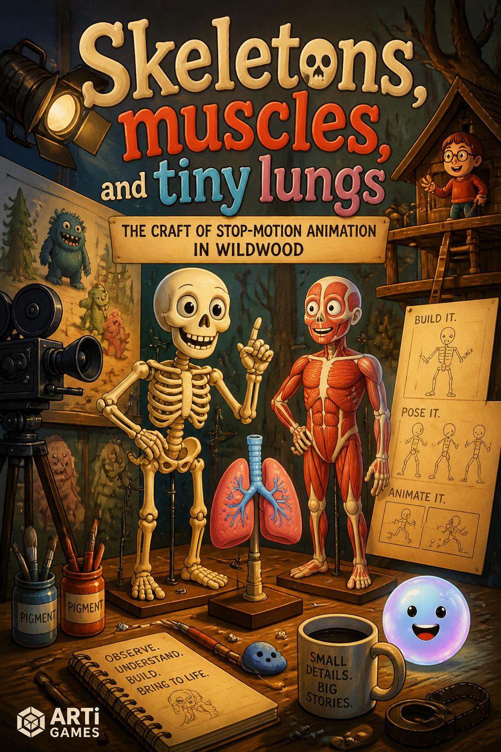 Skeletons, muscles, and tiny lungs
