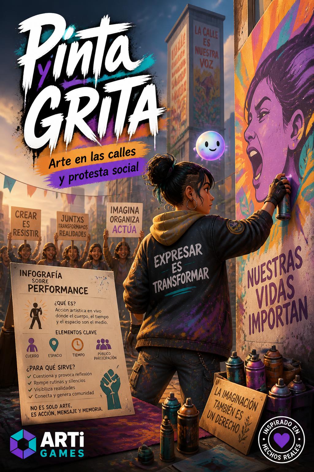 Pinta y Grita