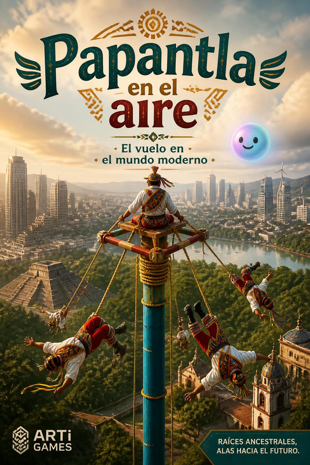 Papantla in the air) - 4 words.
    *   *Idea 7:*