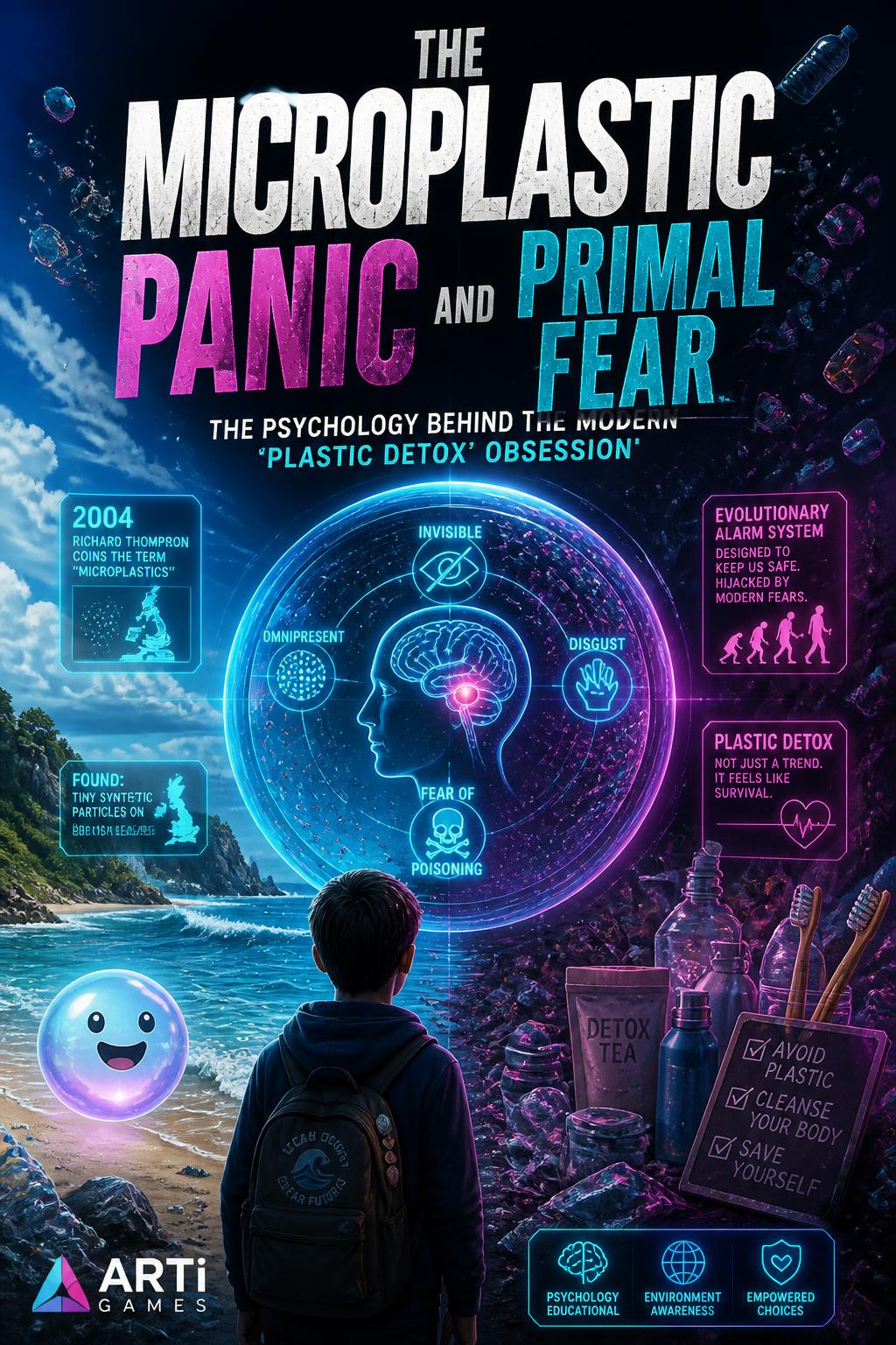 The microplastic panic and primal fear