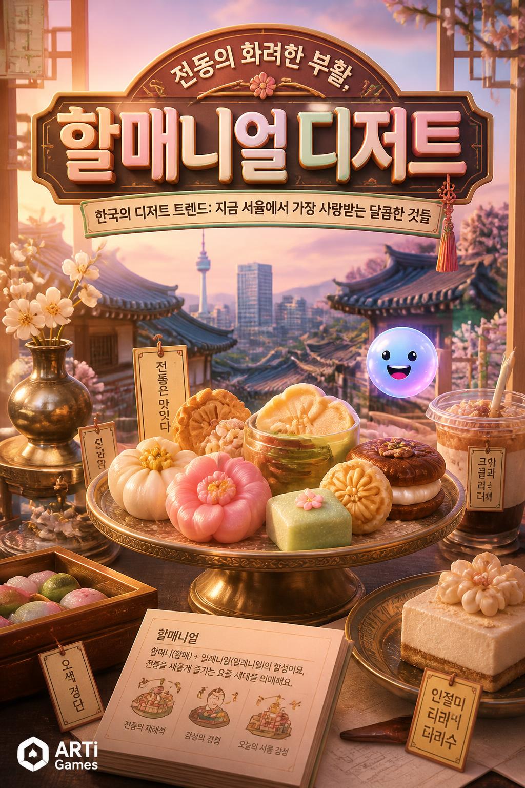 전통의 화려한 부활, 할매니얼 디저트
