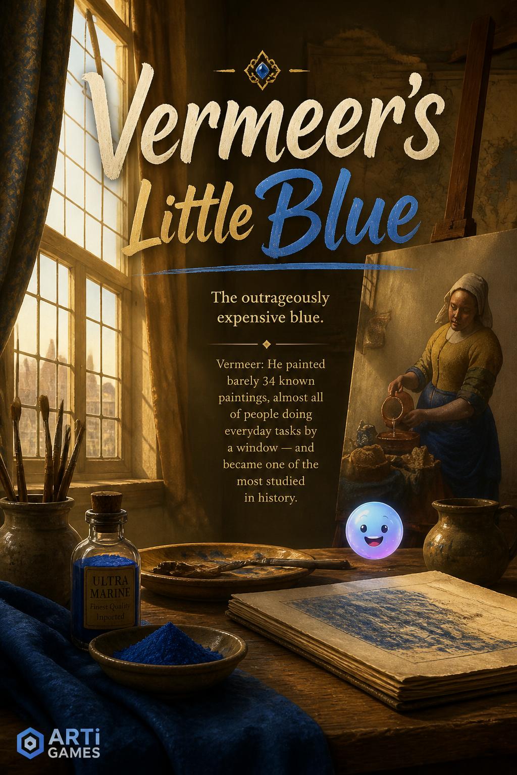 Vermeer's Little Blue