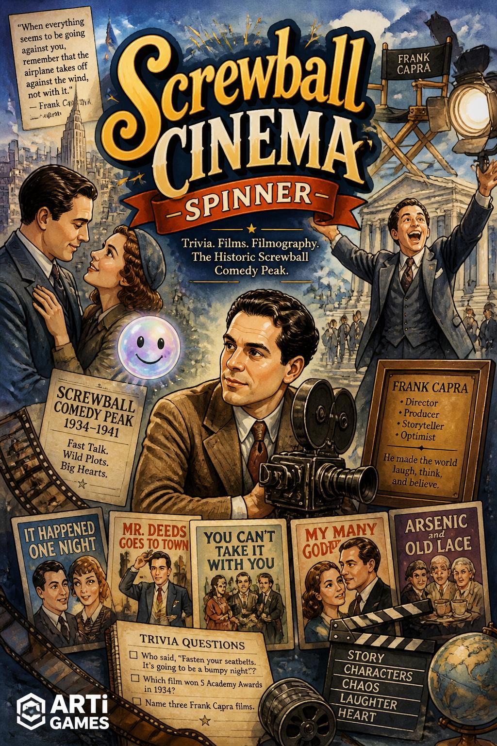Screwball Cinema Spinner