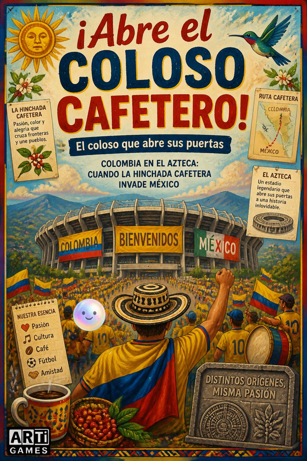 ¡Abre el Coloso Cafetero!