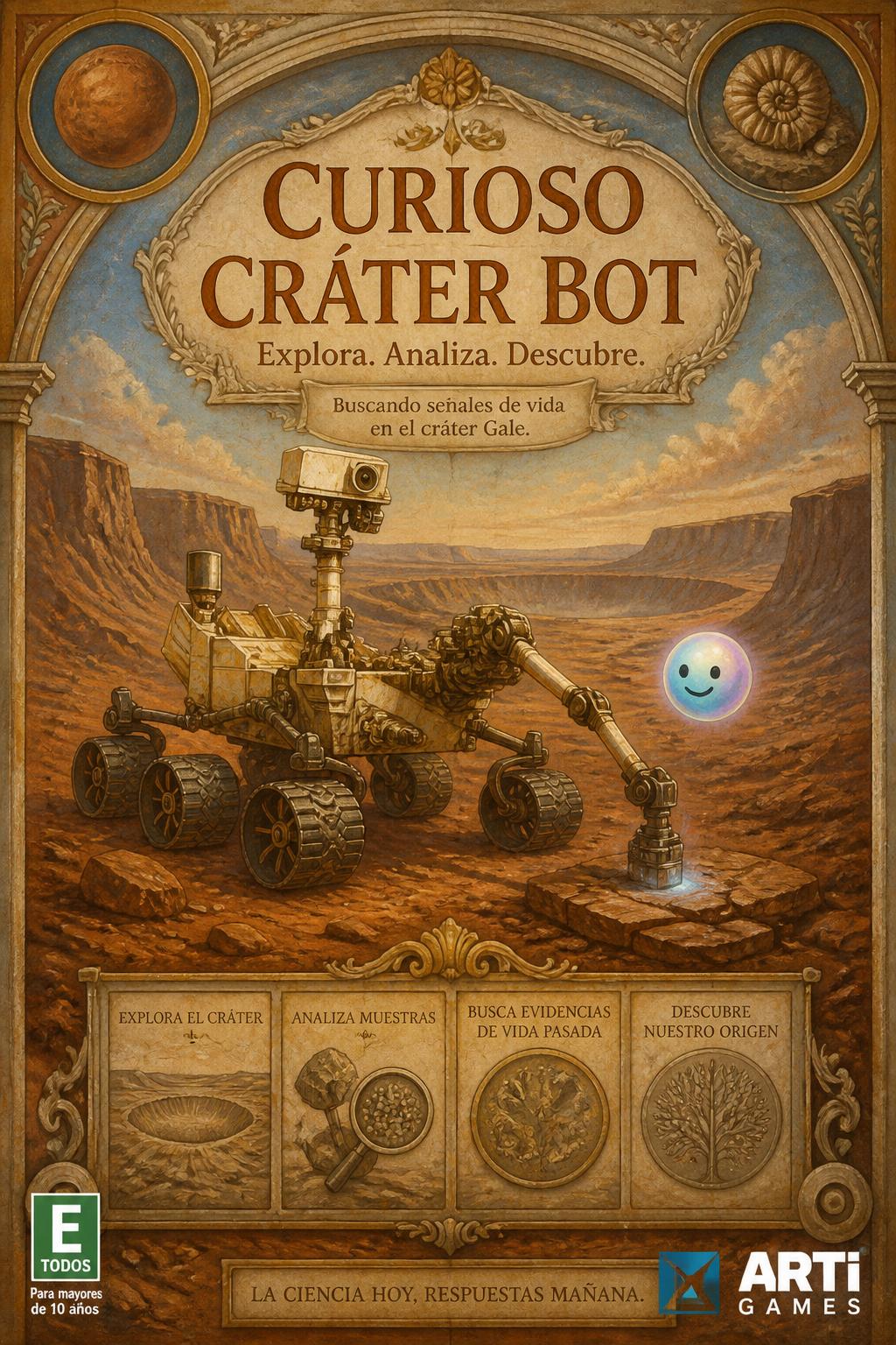 Curious Crater Bot