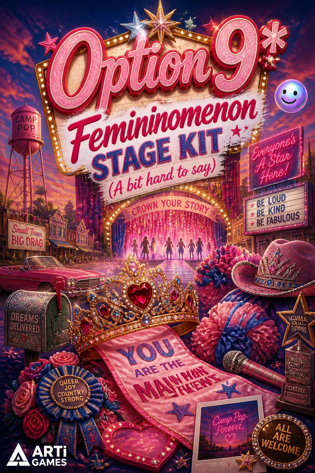 Option 9:* Femininomenon Stage Kit (A bit hard to say)
