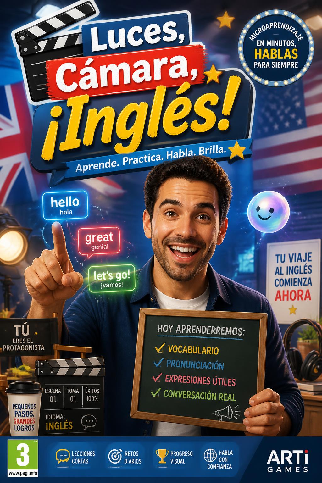 Luces, Cámara, ¡Inglés!
