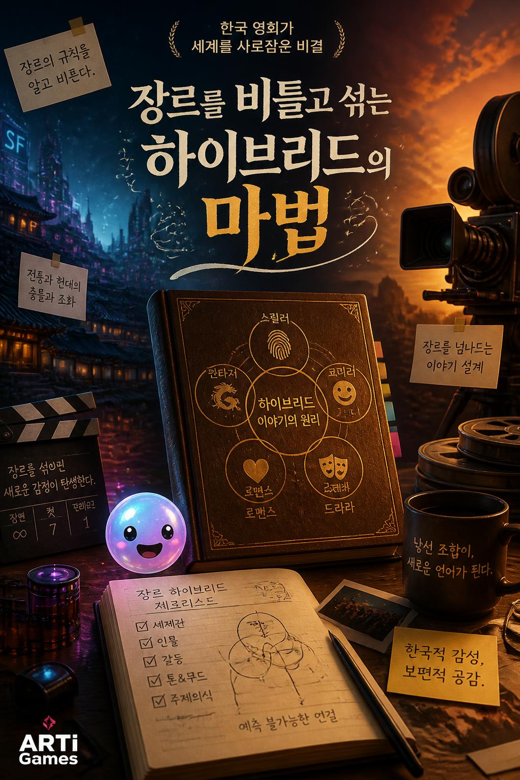 장르를 비틀고 섞는 하이브리드의 마법