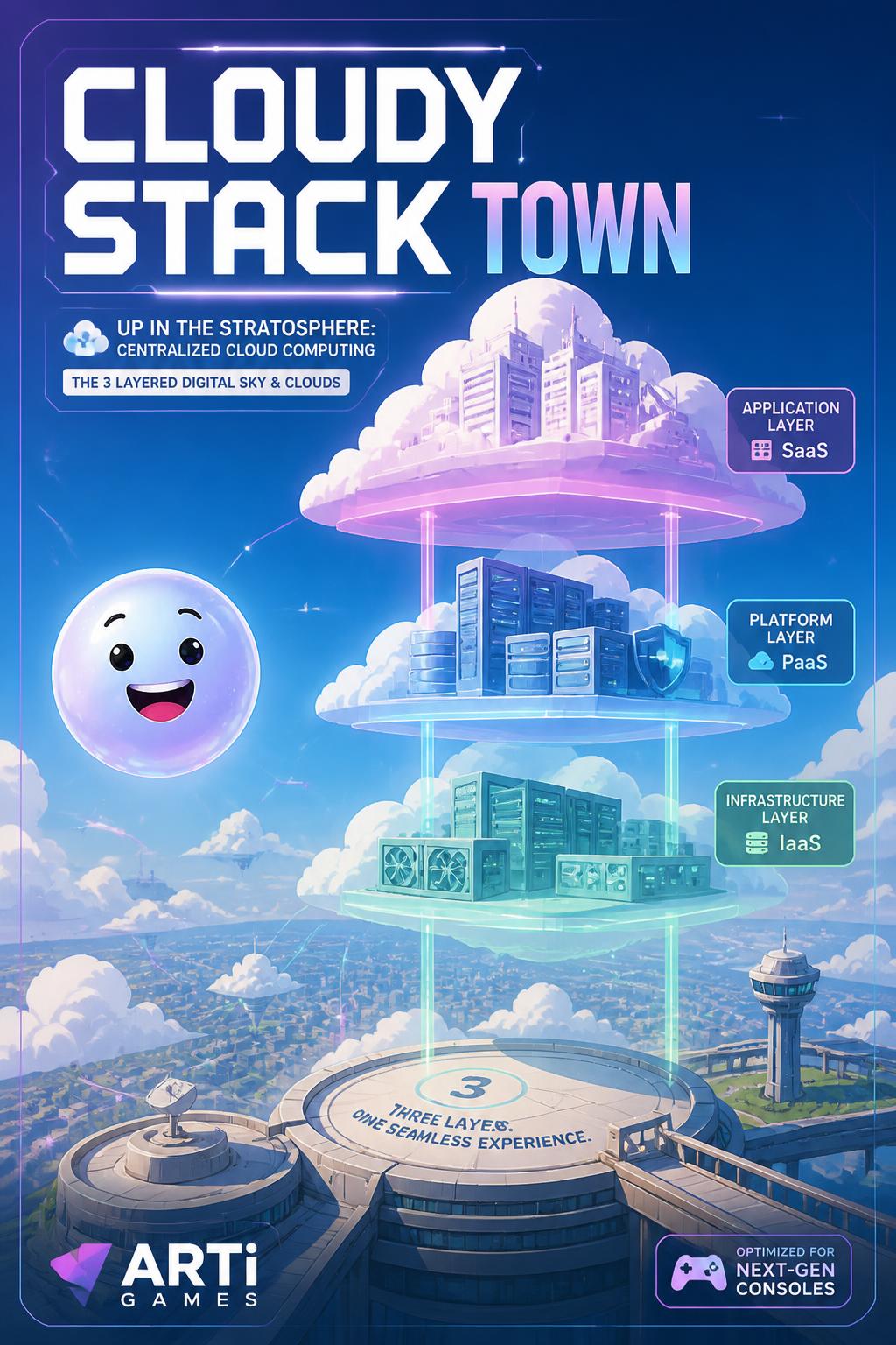 Cloudy Stack Town