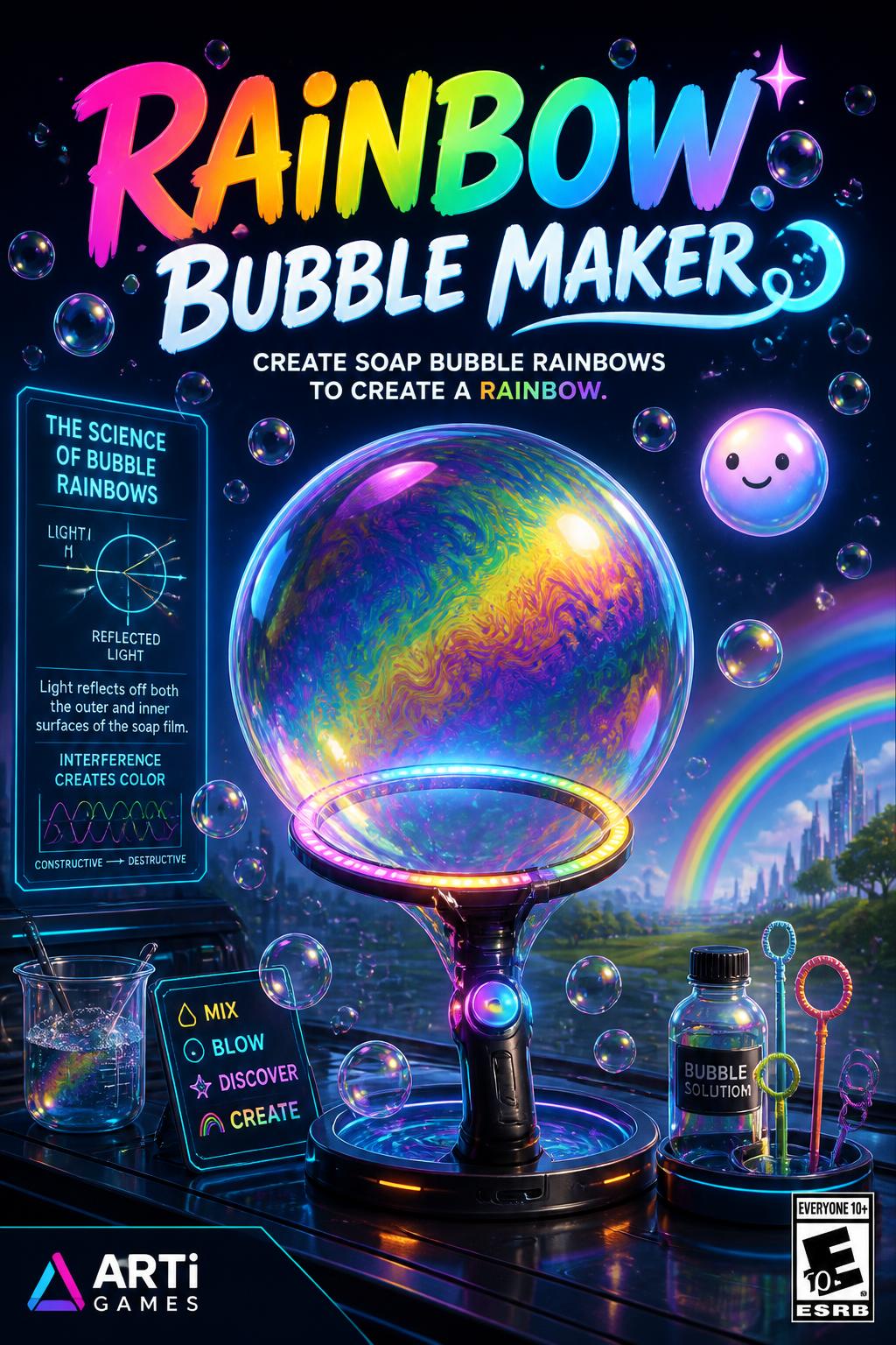 Rainbow Bubble Maker