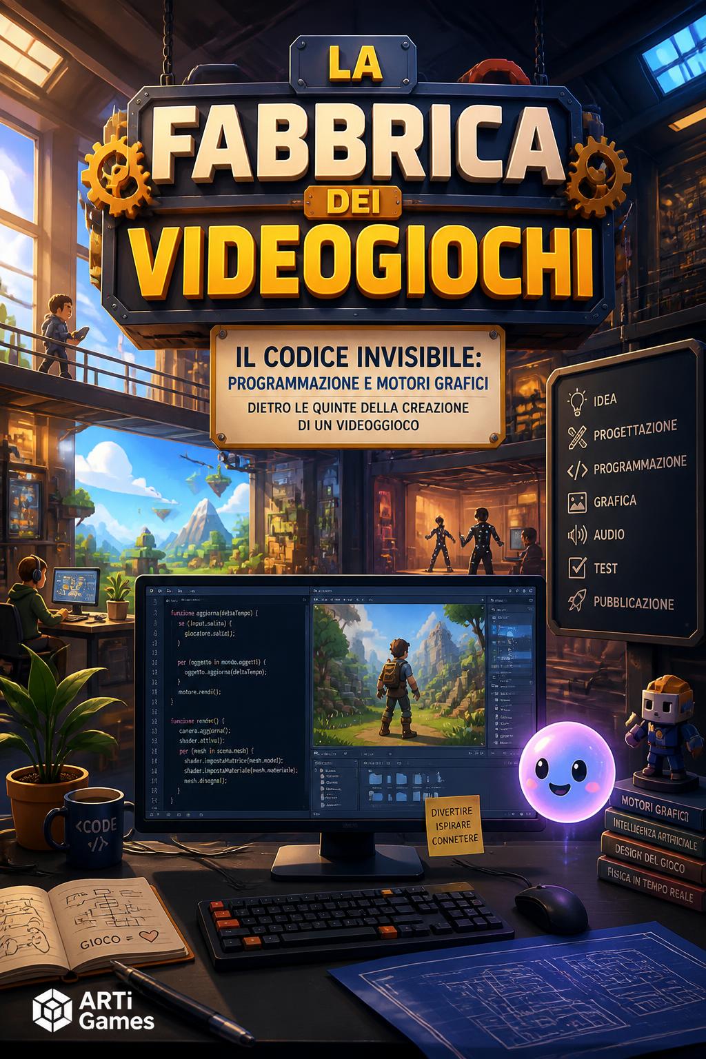 La Fabbrica dei Videogiochi* (4 words) - A bit generic, but