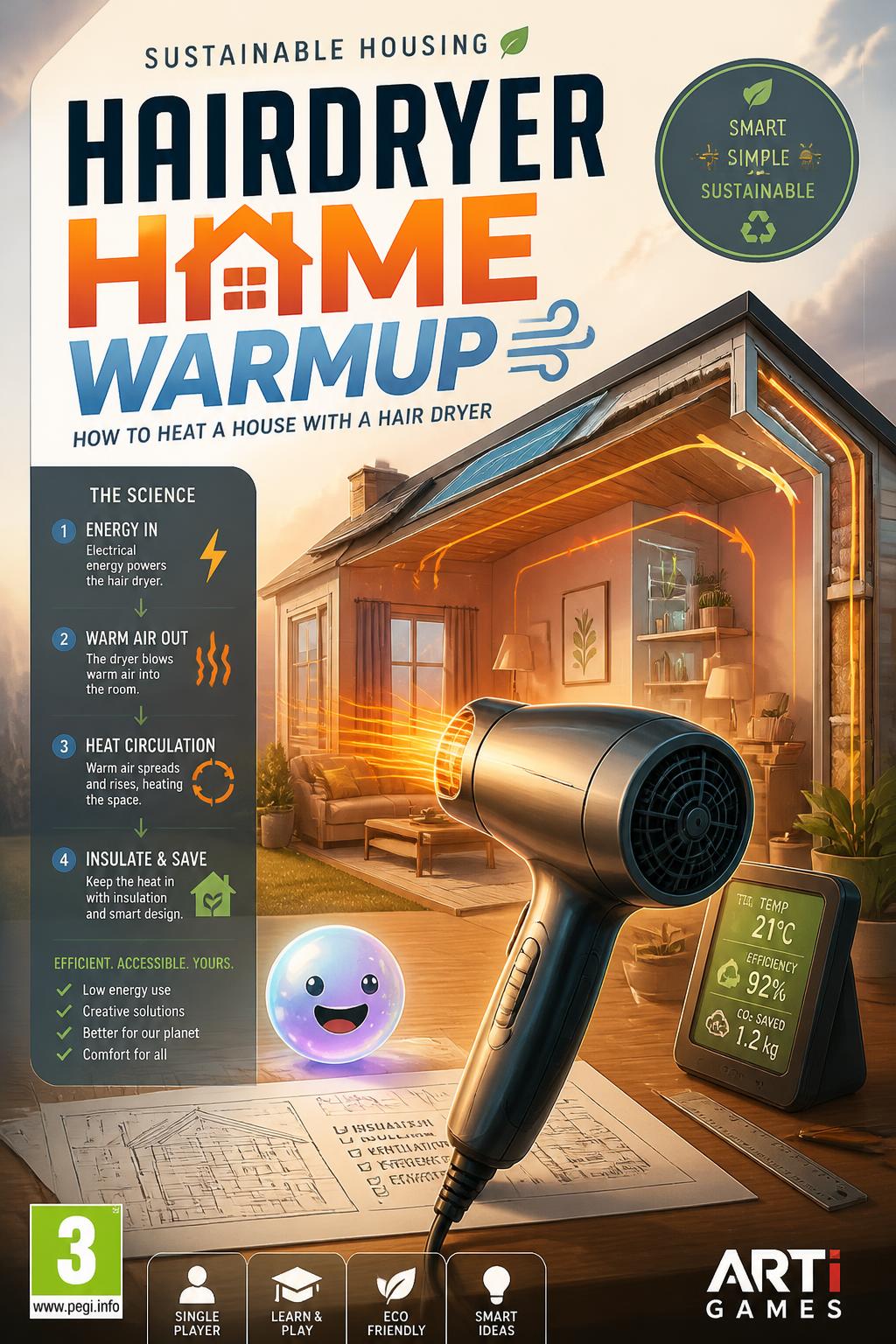 Hairdryer Home Warmup